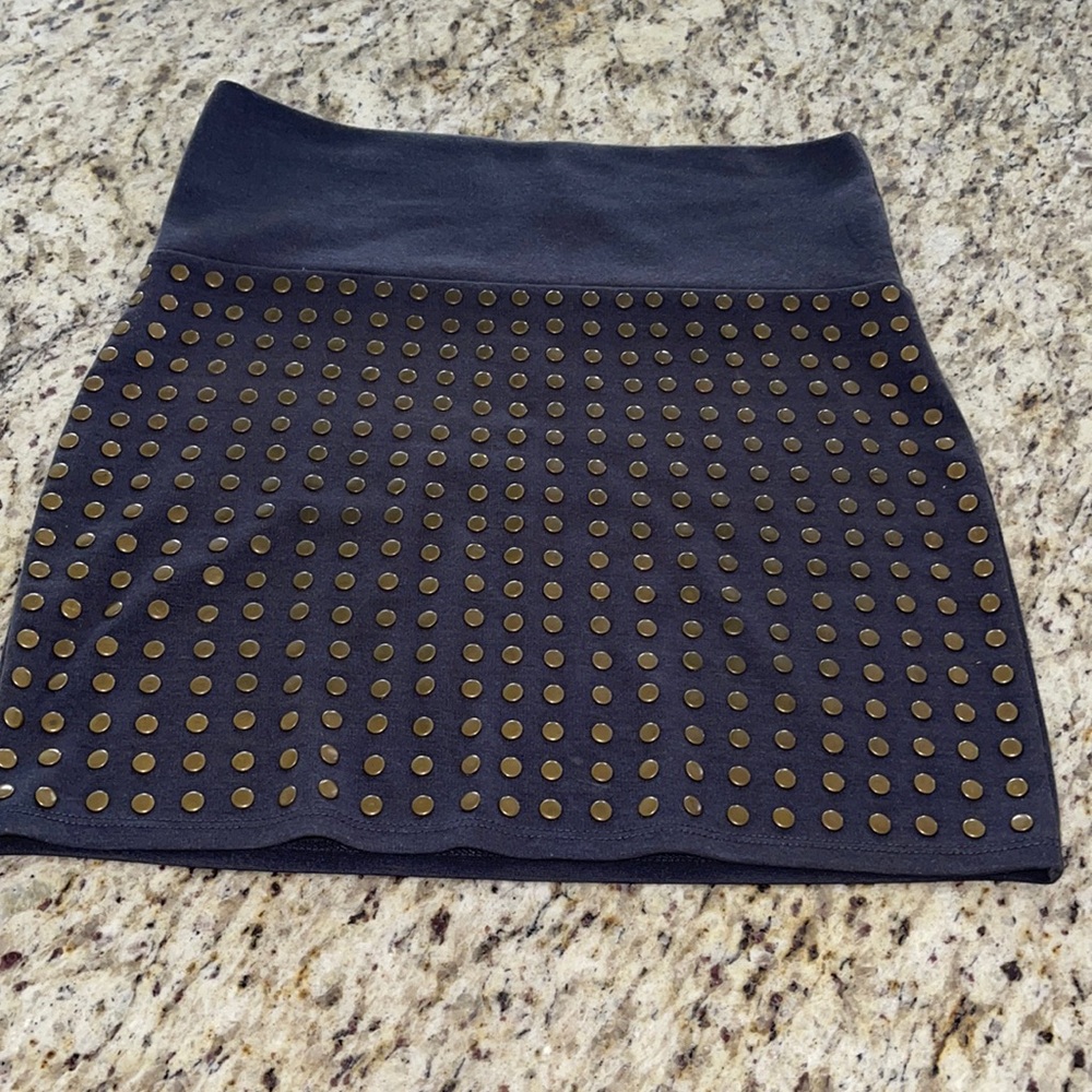 Studded Mini Skirt!